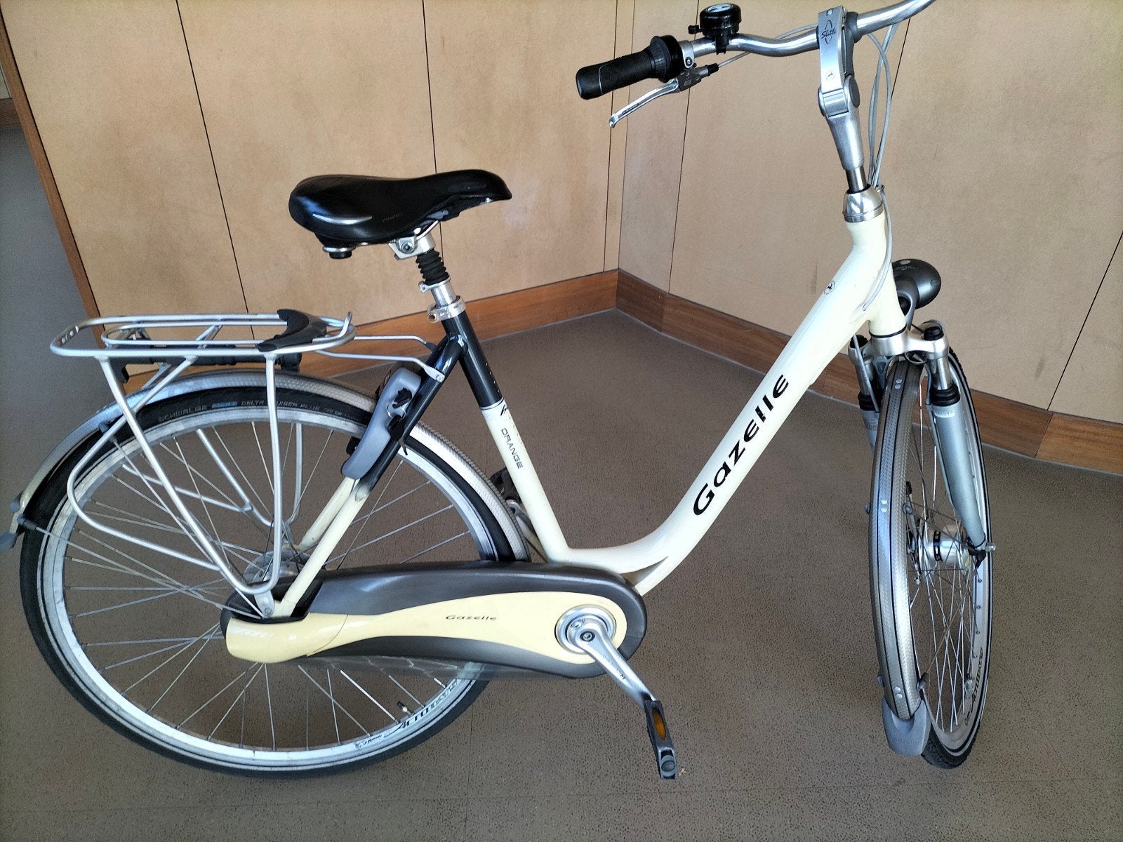 gazelle orange, Fietsen en Brommers, Fietsen | Dames | Damesfietsen, Ophalen of Verzenden, Gebruikt, Gazelle
