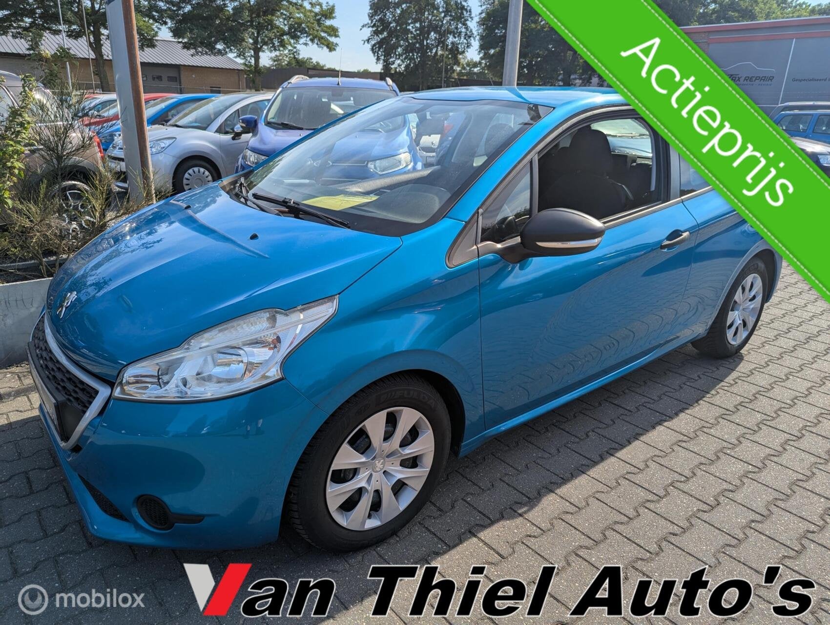 Peugeot 208 1.0 VTi Access, Auto's, Voorwielaandrijving, Gebruikt, Blauw, 68 pk