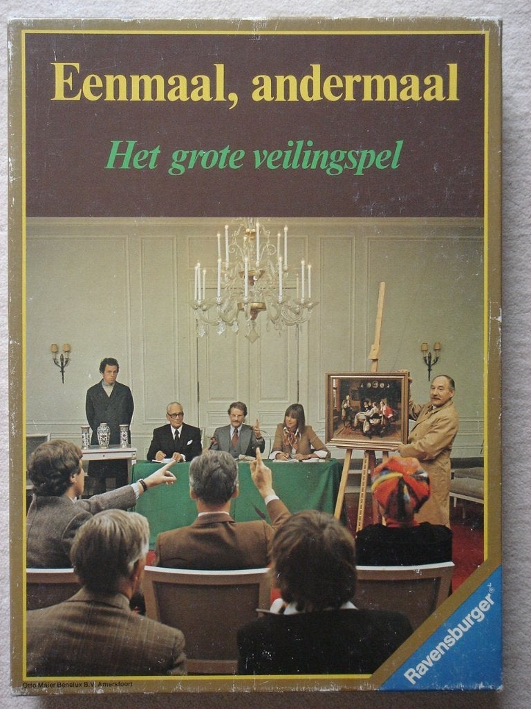 LEUK: Eenmaal, andermaal - Het grote veilingspel, Vijf spelers of meer, Ophalen of Verzenden, Gebruikt, Ravensburger