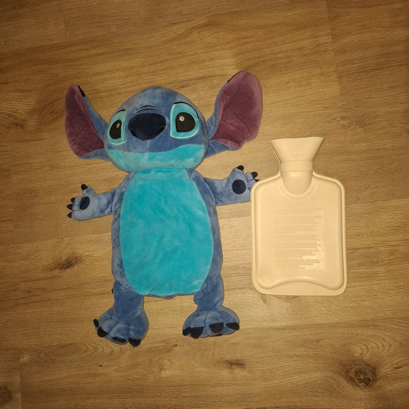 Grote Stitch knuffel met kruikfunctie, Disney, Disney, Overige typen, Blauw