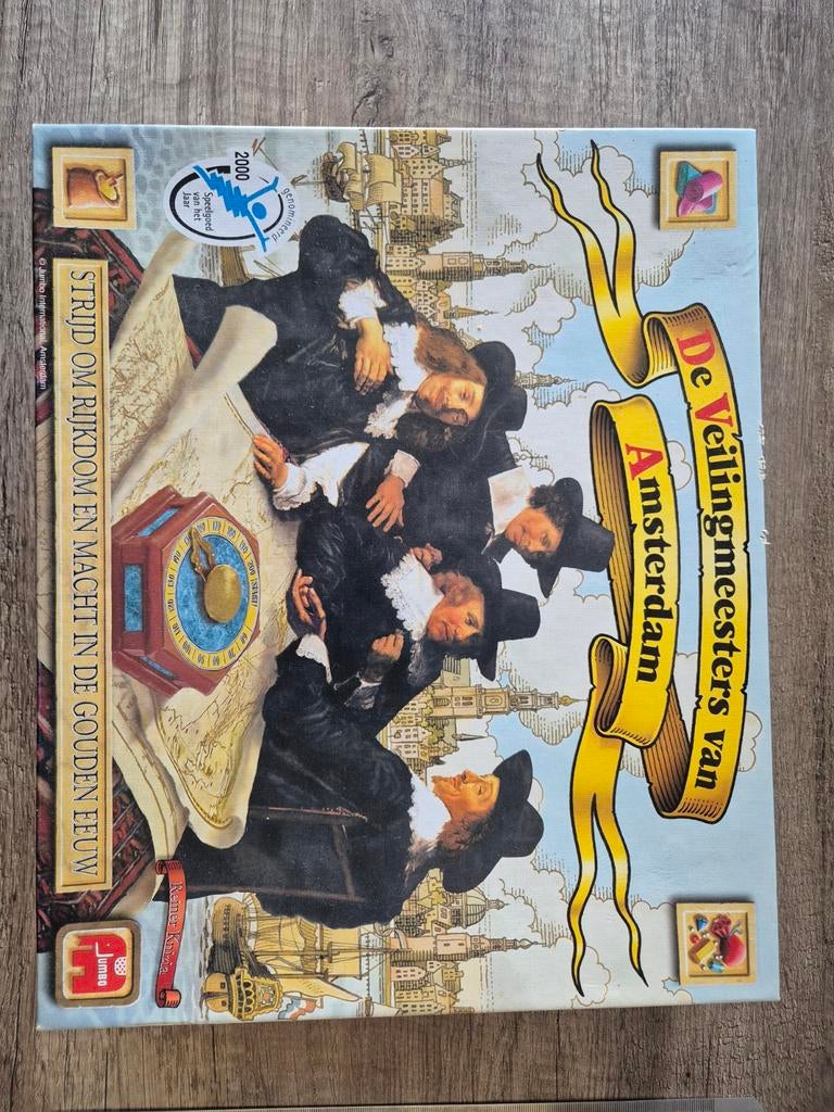 De Veilingmeesters van Amsterdam - Nieuw en Onbespeeld, Hobby en Vrije tijd, Gezelschapsspellen | Bordspellen, Vijf spelers of meer