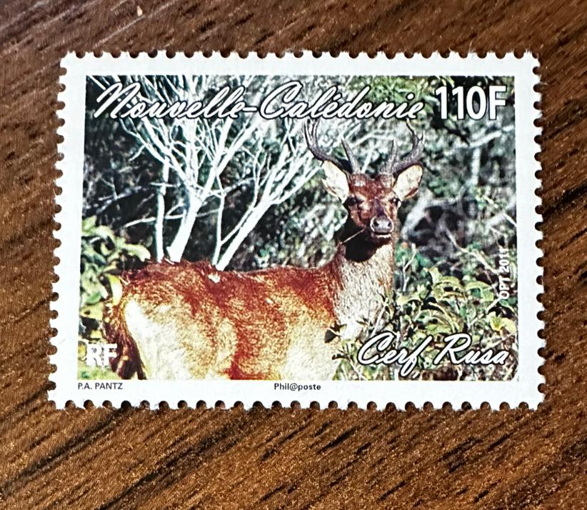 Nieuw-Caledonië 2011 hert dieren postfris, Ophalen of Verzenden, Postfris
