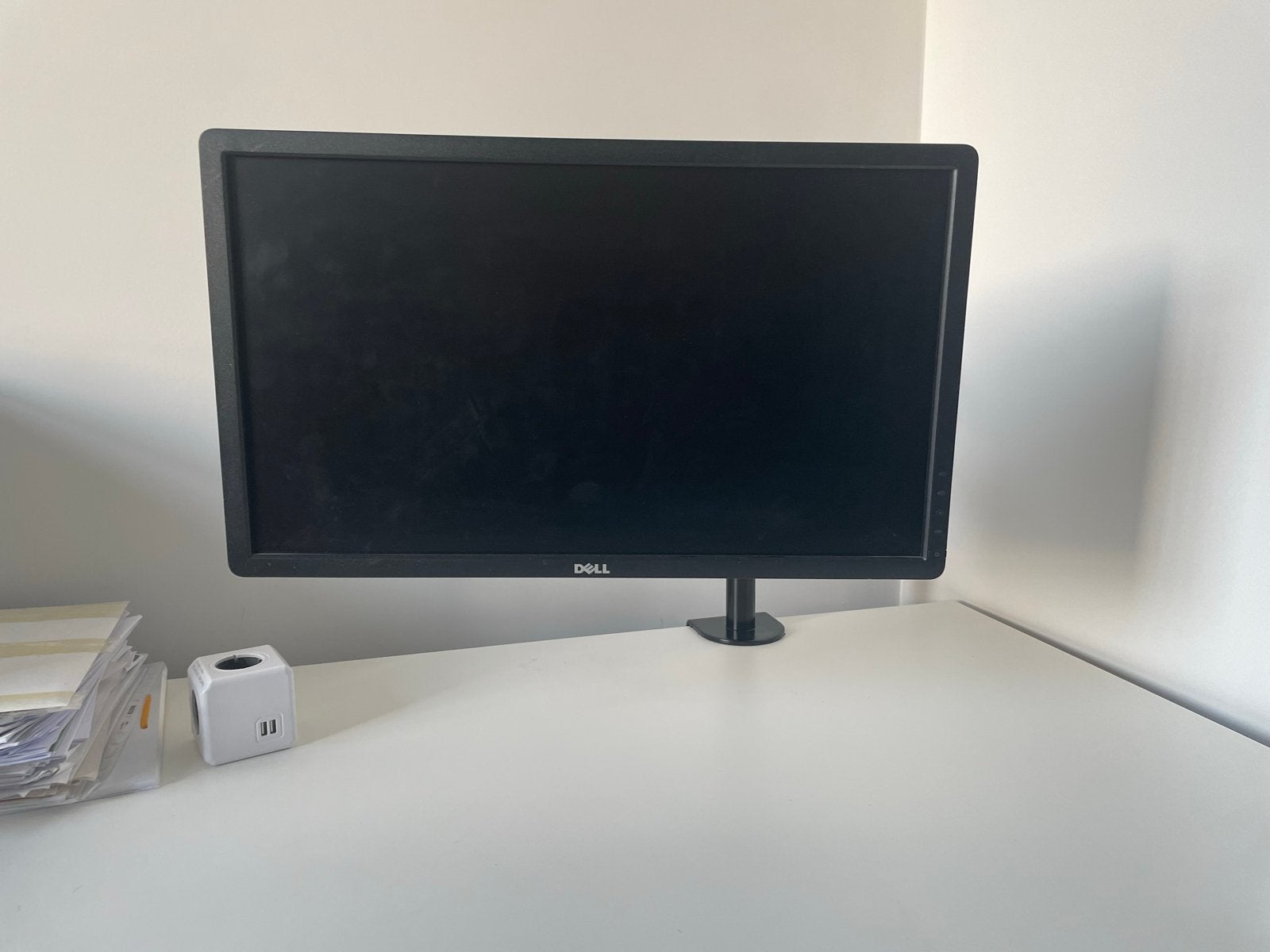 Dell U2312HMT monitor met monitorarm, Computers en Software, Monitoren, Ophalen, Gebruikt, IPS, In hoogte verstelbaar