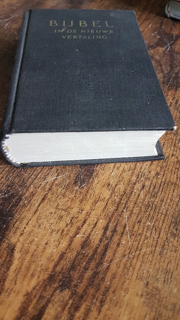 Bijbel, nieuwe vertaling in opdracht van het,NBG,{1958}...., Verzenden, ''N.N''