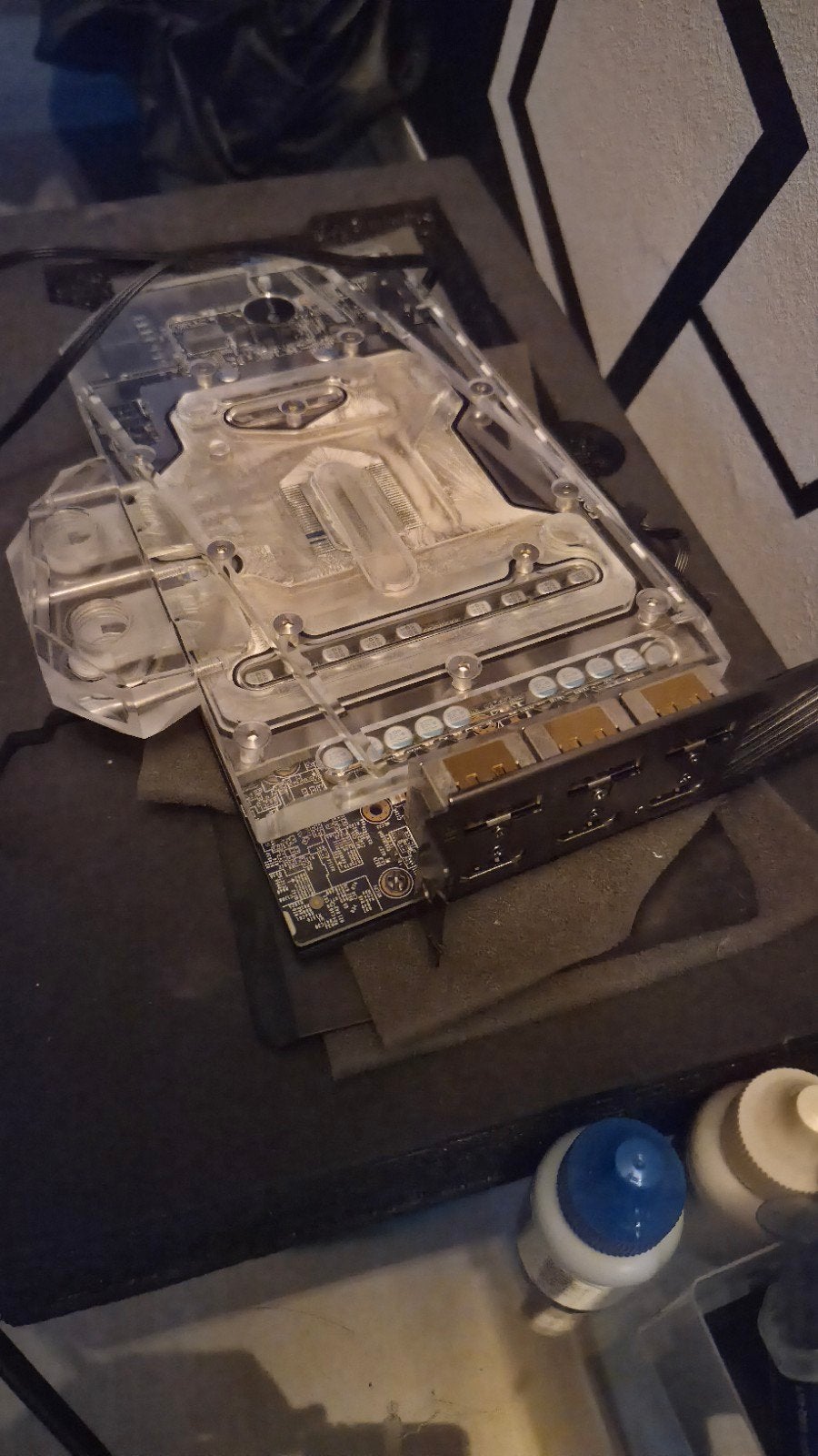 Gigabyte RTX 3070 met waterblock, Gebruikt, GDDR6, PCI-Express 4, Ophalen of Verzenden