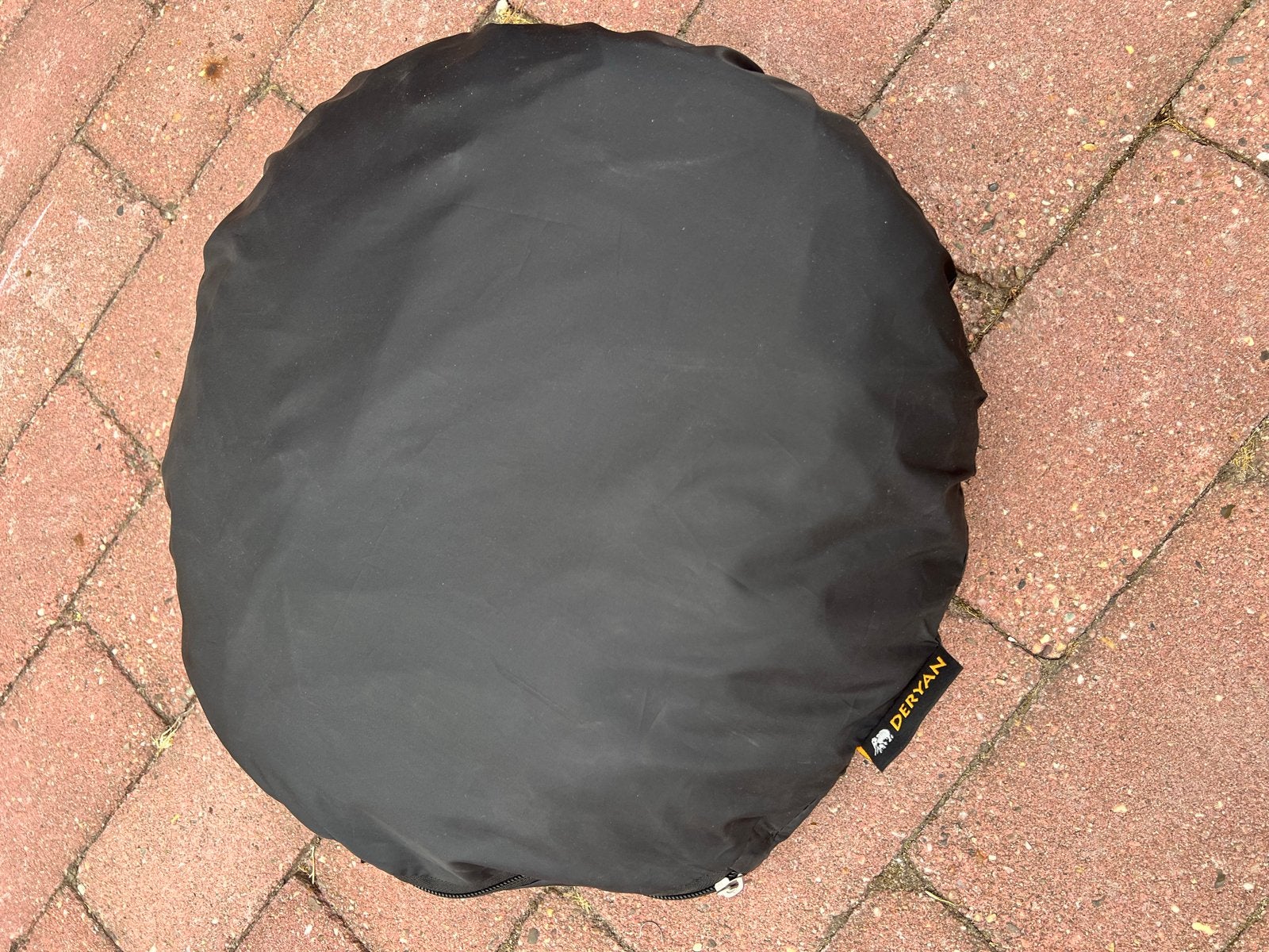 Deryan verduistercover campingbed - Zwart, Caravans en Kamperen, Ophalen, Gebruikt, Tot en met 2