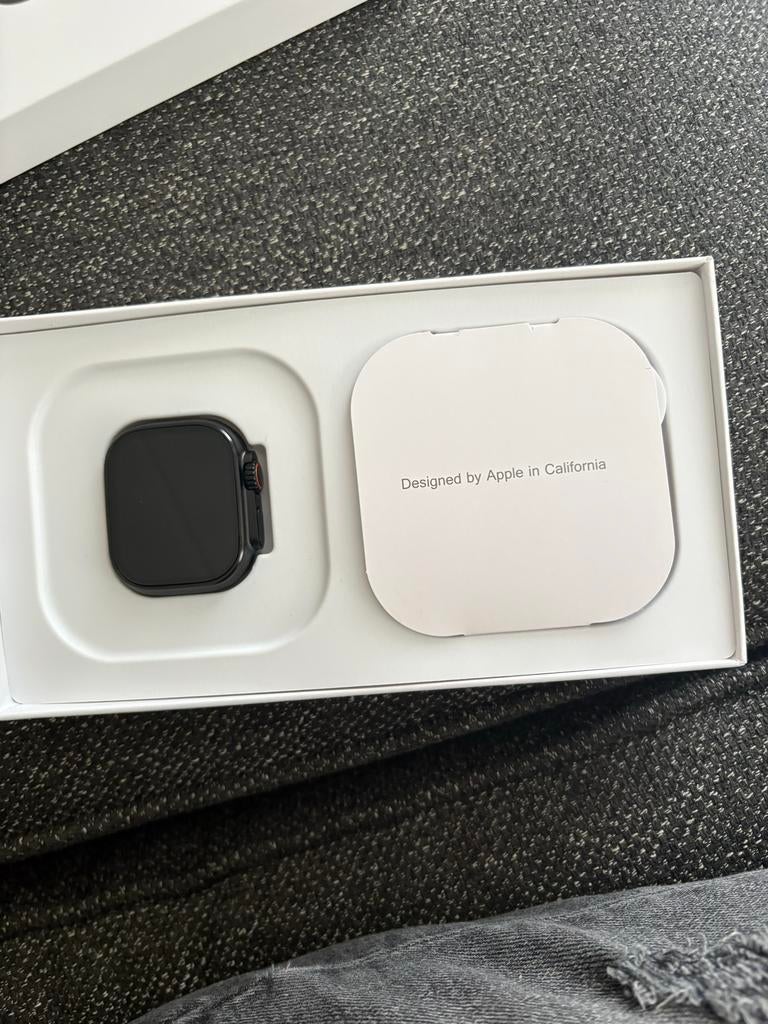 Apple Watch Ultra 49 mm - Zo goed als nieuw, Ophalen, Afstand, Zwart, IOS