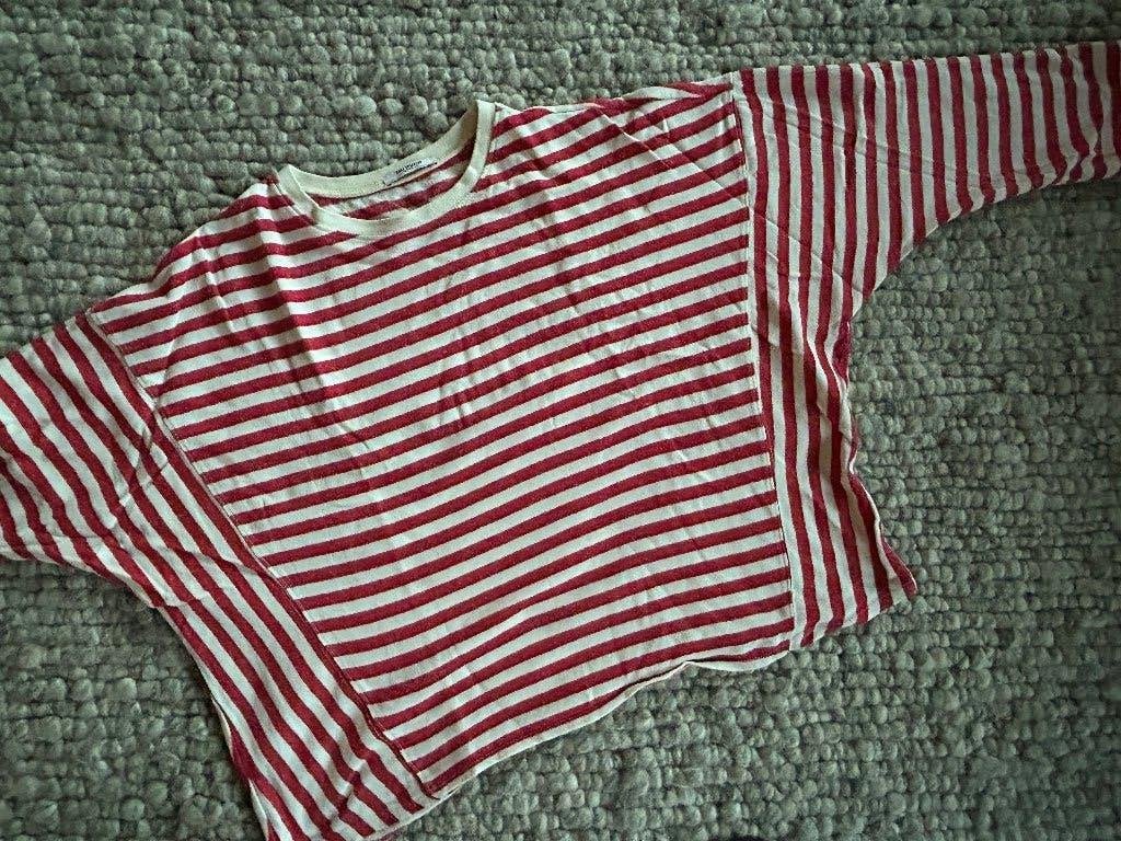 sweater ZARA TRAFALUC streep maat S, Kleding | Dames, Meerkleurig, Zara, Ophalen of Verzenden, Maat 36 (S)