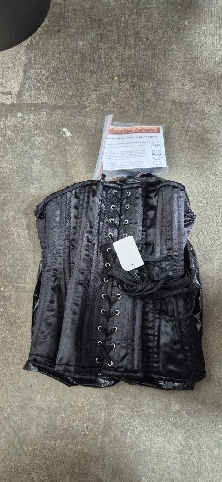 Victorian Corset "Nieuw", Ophalen of Verzenden, Zwart, Body of Korset