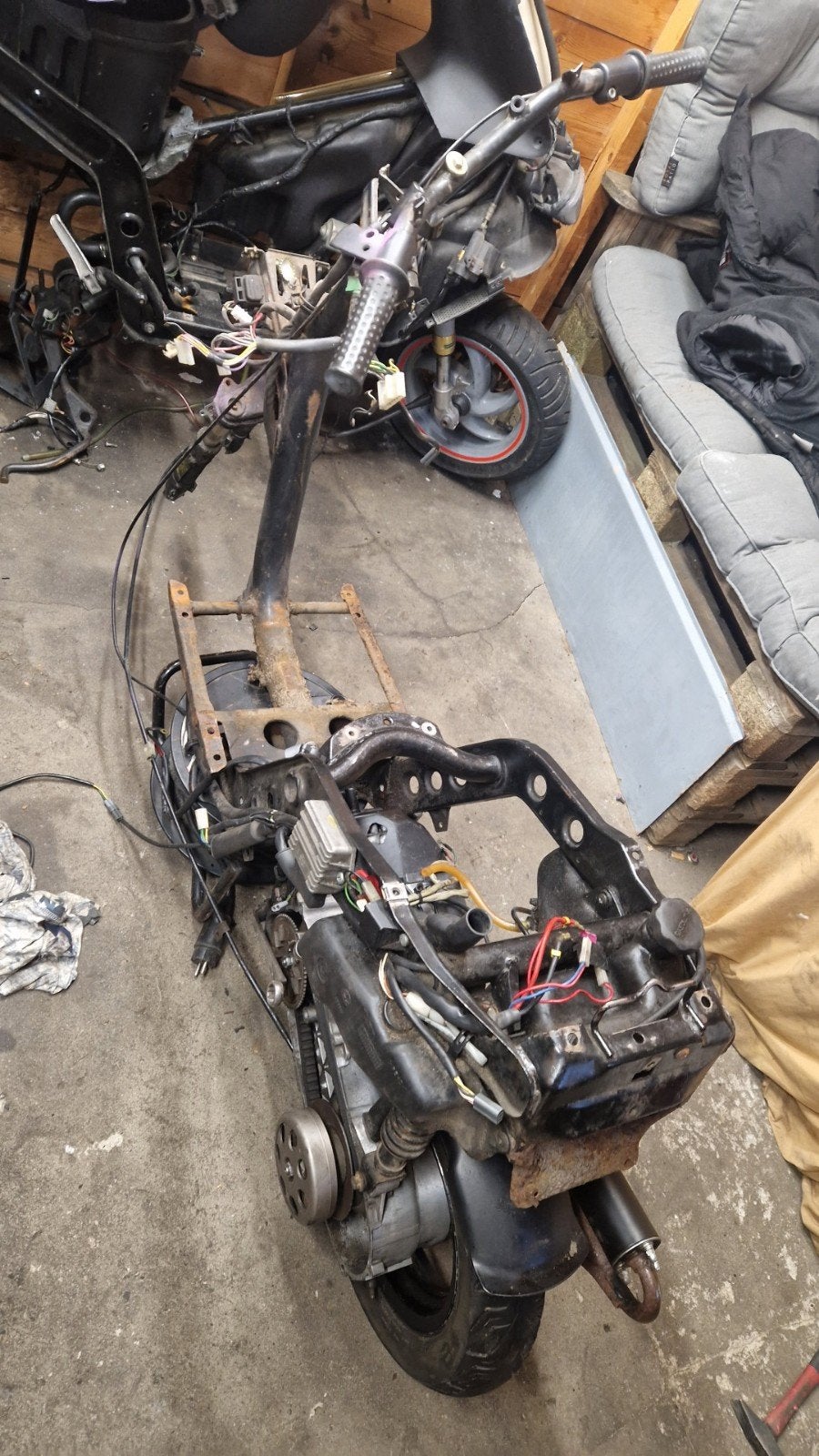 Piaggio puch zip type1 2 3 70cc te koop/ruil, Fietsen en Brommers, Brommeronderdelen | Scooters, Gebruikt, Piaggio, Ophalen of Verzenden