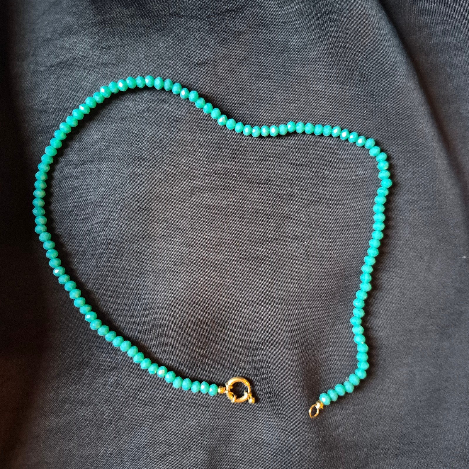 my jewellery ketting groen, Sieraden, Tassen en Uiterlijk, Kettingen, Ophalen of Verzenden, Groen, Overige materialen
