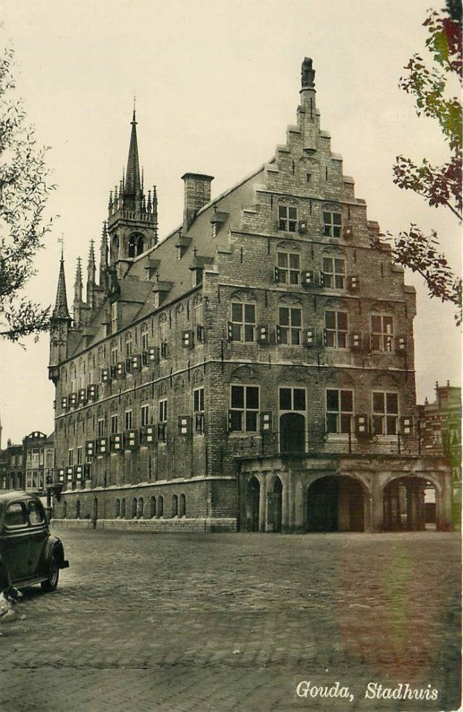 388-234-039 Gouda Stadhuis, Verzenden, Voor 1920, Zuid-Holland