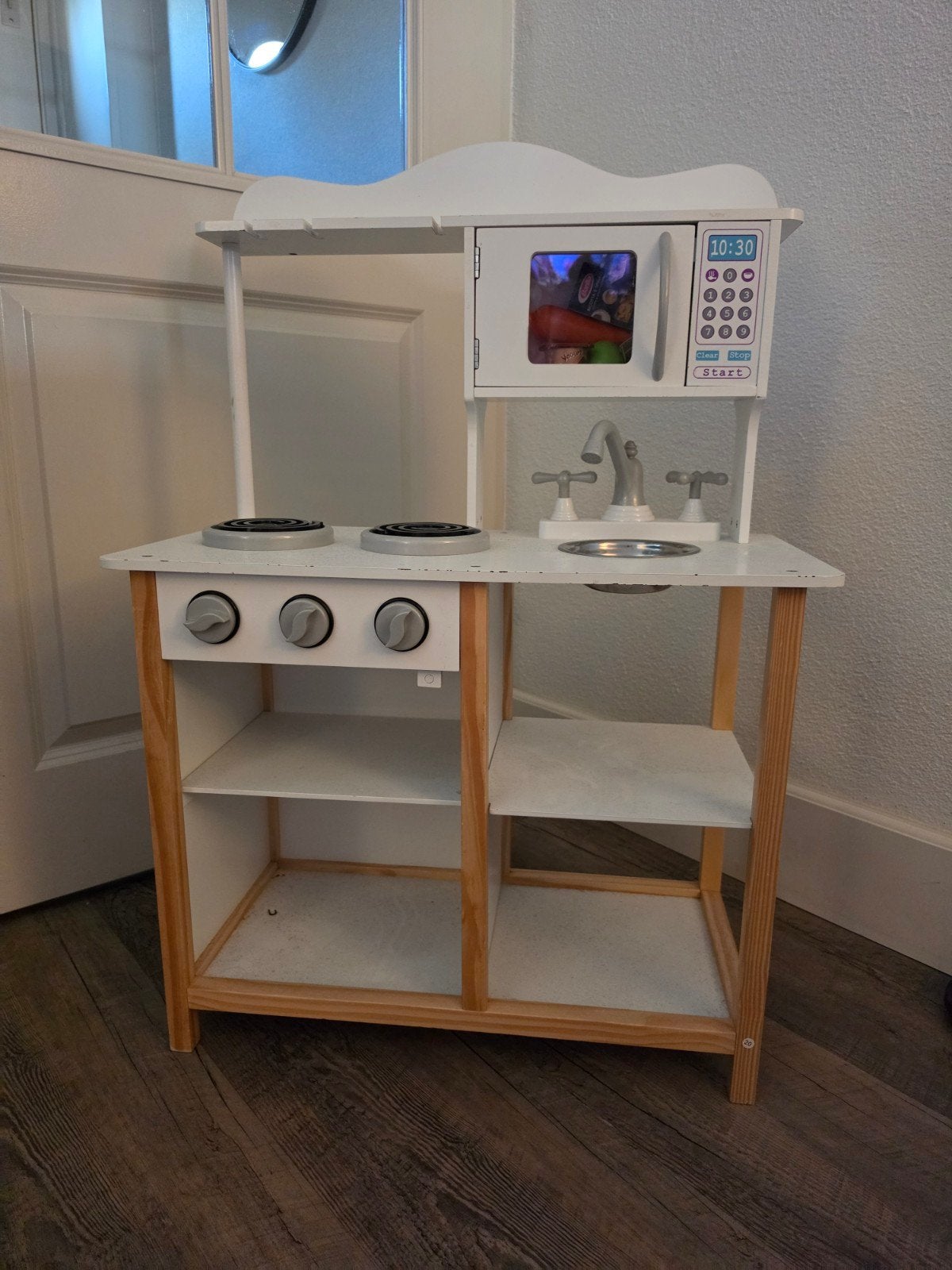 Speelkeukentje, Ophalen, Gebruikt, Hout, Speelkeuken