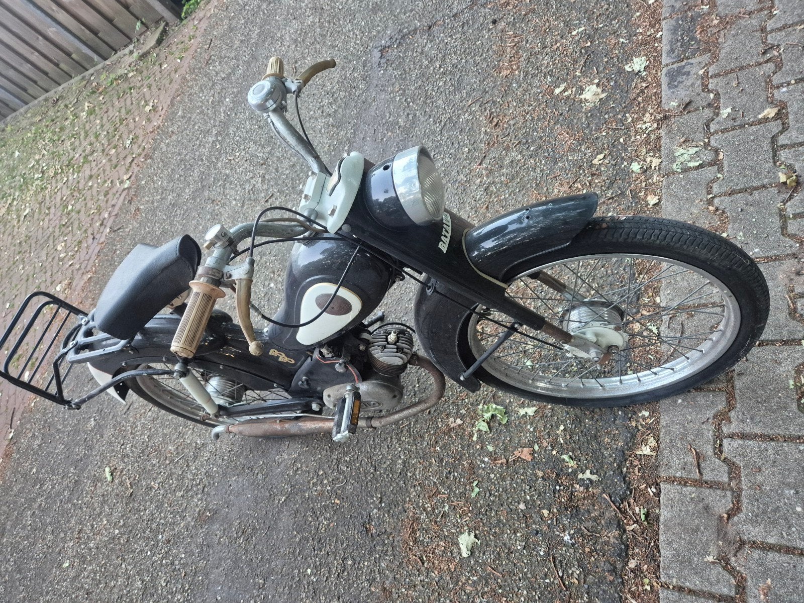 batavus biljonet oldtimer, Ophalen, Batavus