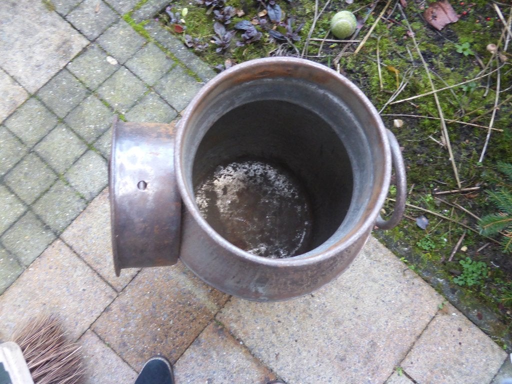 oude melkbus vintage, Ophalen