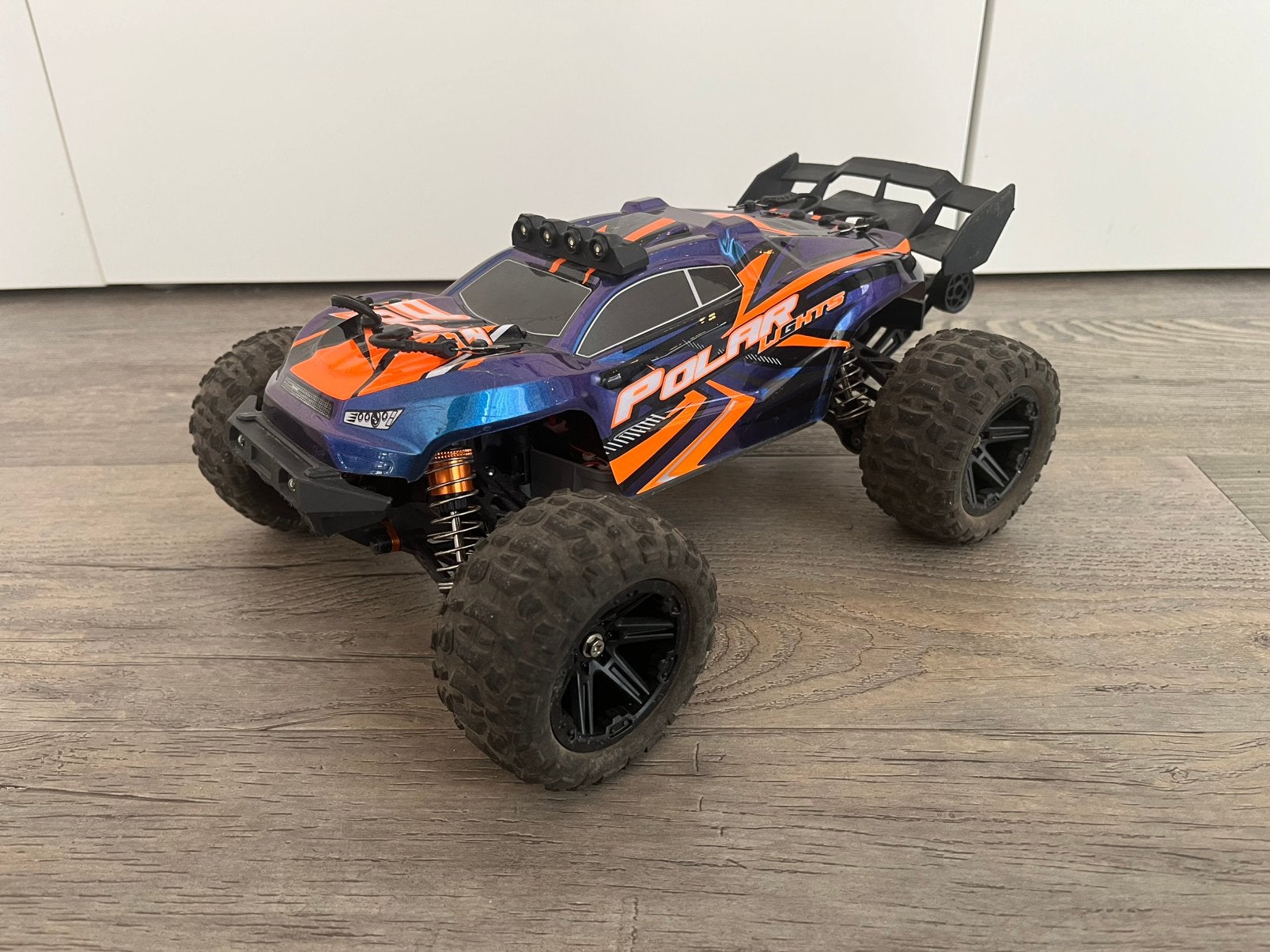 Hospeed polar lights rc auto 4wd rtr, Gebruikt, Auto offroad, Ophalen of Verzenden, Schaal 1:16