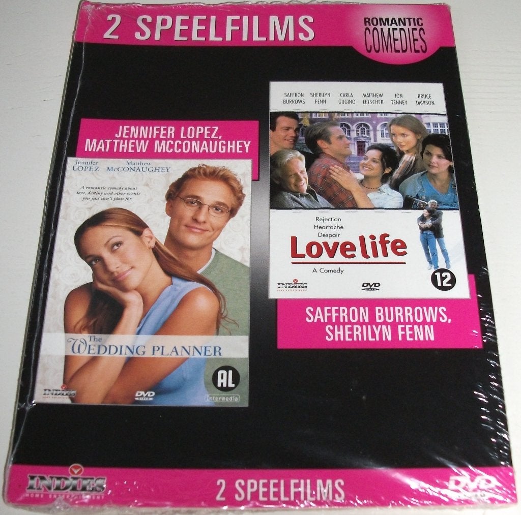 Film-Pack *** WEDDING PLANNER & LOVE LIFE *** 2 Films NIEUW, Engels, Alle leeftijden, Nederlands, Digipak