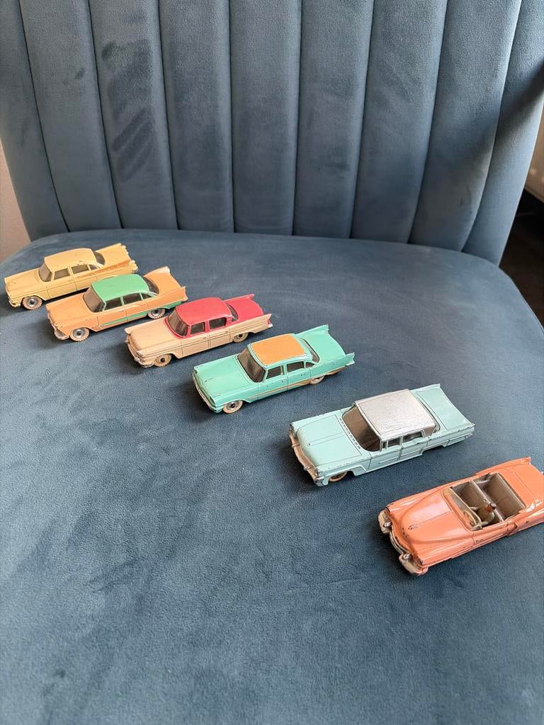Dinky Toys Collectie: Vintage Modelauto's (6 stuks), Ophalen of Verzenden, Gebruikt