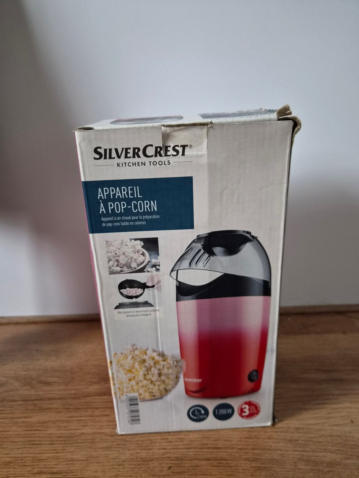 SilverCrest Popcornmachine - Nieuw in doos, Ophalen of Verzenden, Nieuw