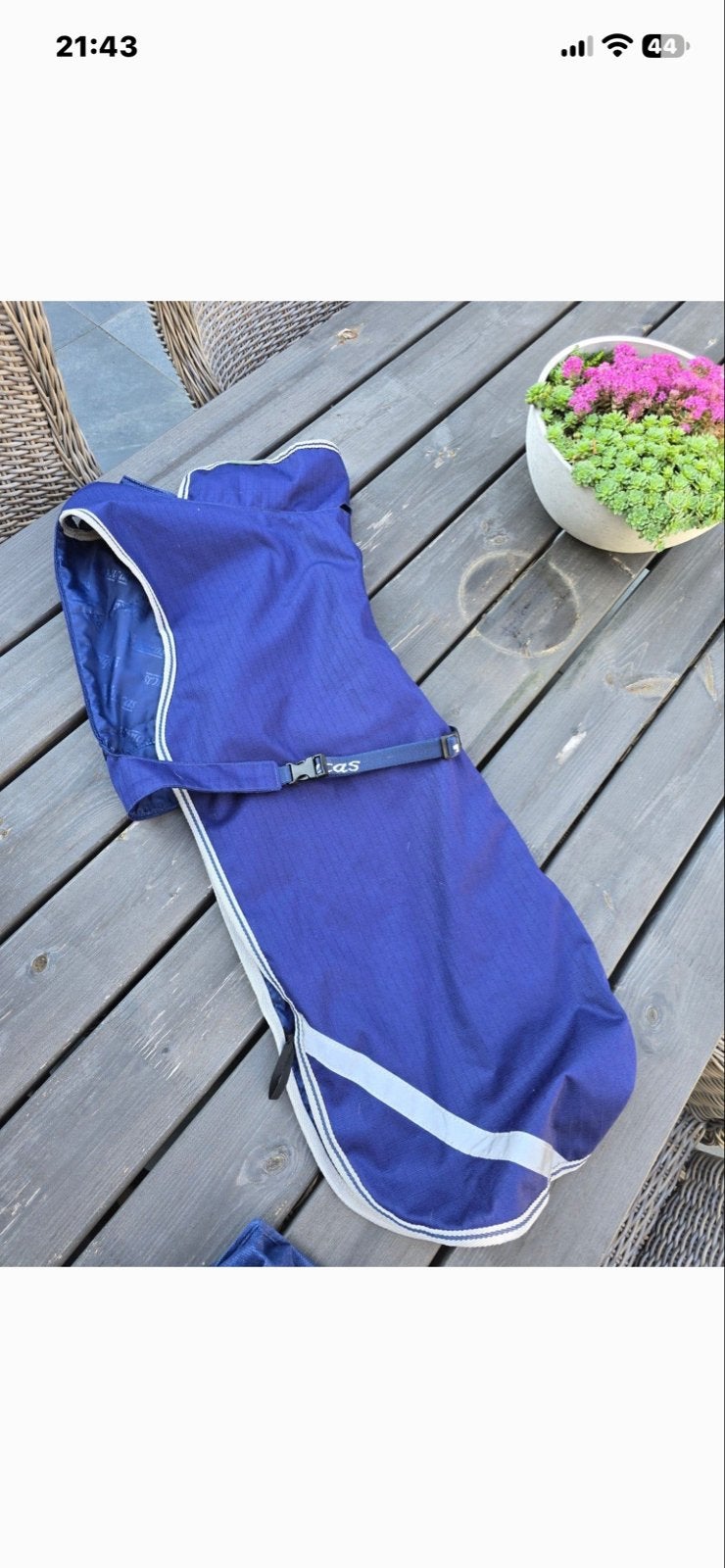 Bucas freedom dog rug 75cm hondenregenjas, Dieren en Toebehoren, Ophalen of Verzenden, Zo goed als nieuw