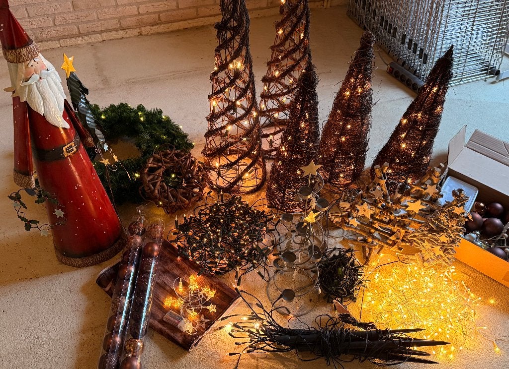 Kerstspullen, Ophalen, Gebruikt