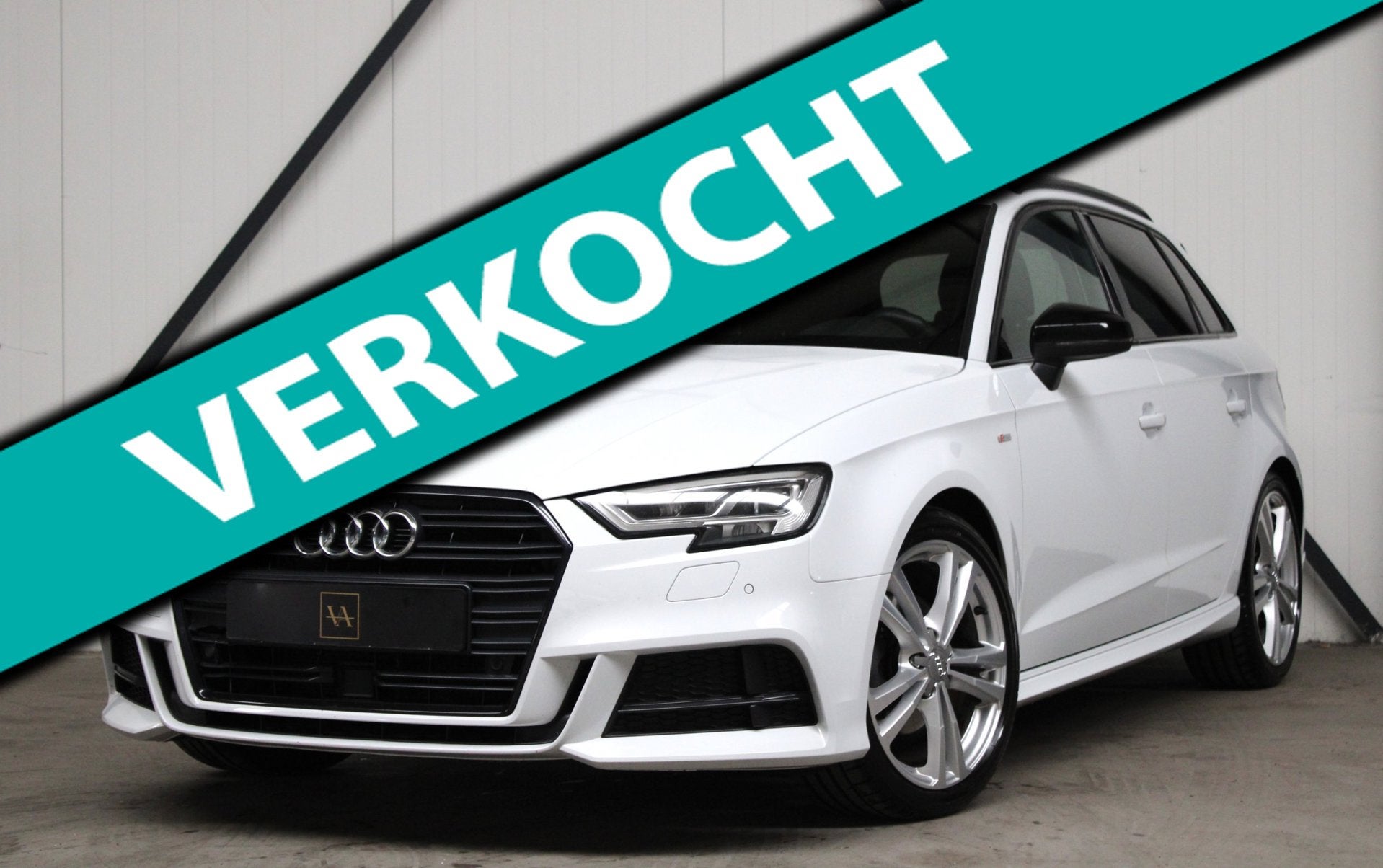 Audi A3 Sportback 1.5 TFSI CoD 3X S-Line sportpakket l Matri, Dealer onderhouden, Gebruikt, Zwart, 150 pk