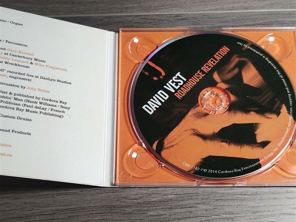 David Vest ‎– Roadhouse Revelation, Ophalen of Verzenden, Gebruikt, Jazz