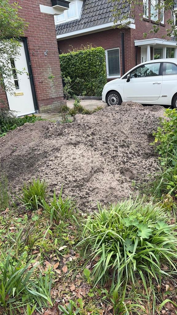 Gratis af te halen +- 5 kuub zwarte grond, Ophalen, Zo goed als nieuw, Overige typen