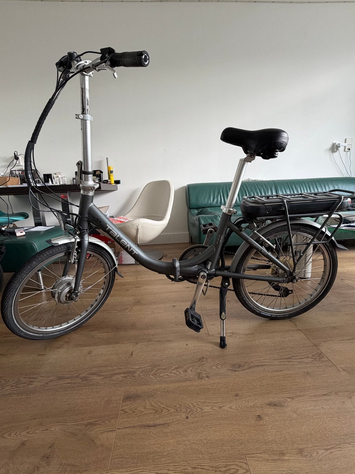 Talent opvouwbare elektrische fiets - Compact en handig, Ophalen of Verzenden, Gebruikt, Overige merken