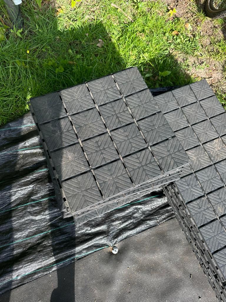 Vlondertegels / Terrastegels voor camping en aanrechtblad, Ophalen of Verzenden, Gebruikt
