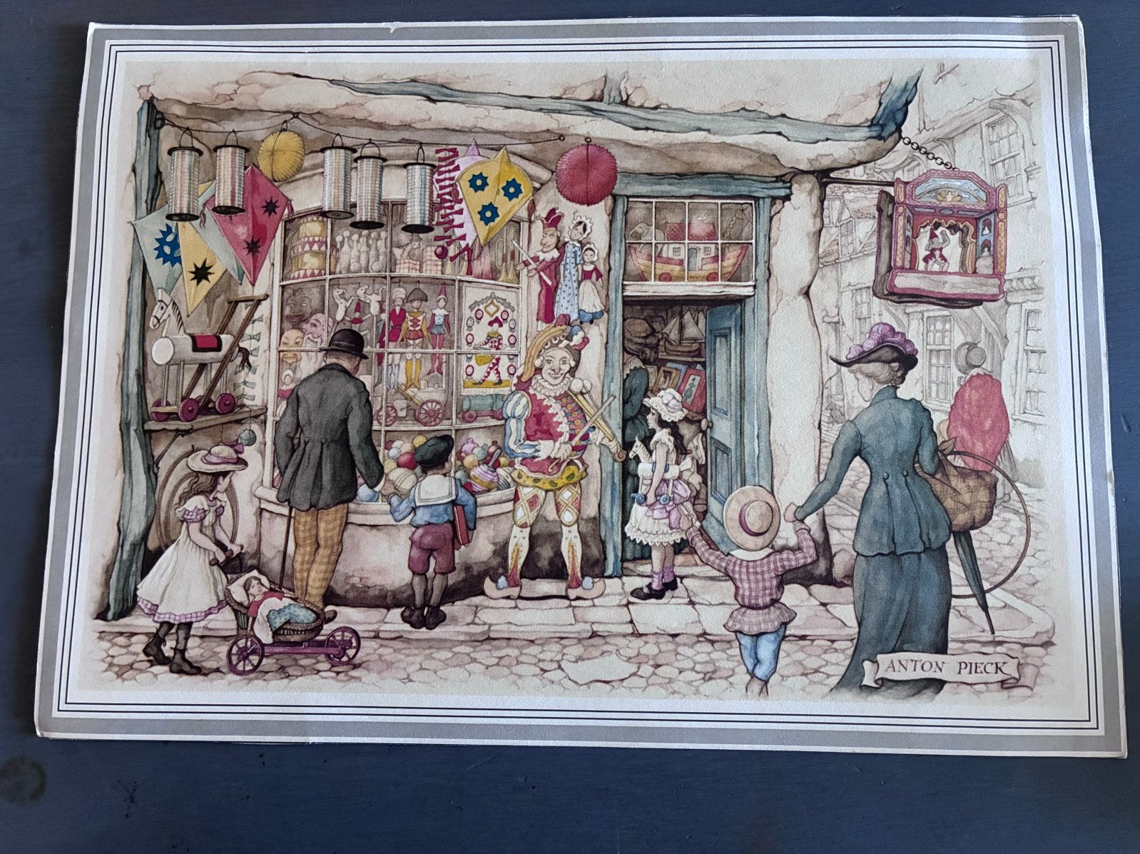 Anton Pieck Prenten - Set van 5, Antiek en Kunst, Kunst | Tekeningen en Foto's, Ophalen of Verzenden