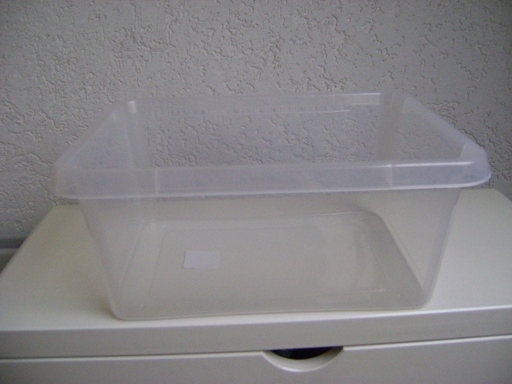 witte speelgoed opbergbak 39x29x17cm, Ophalen of Verzenden, Zo goed als nieuw