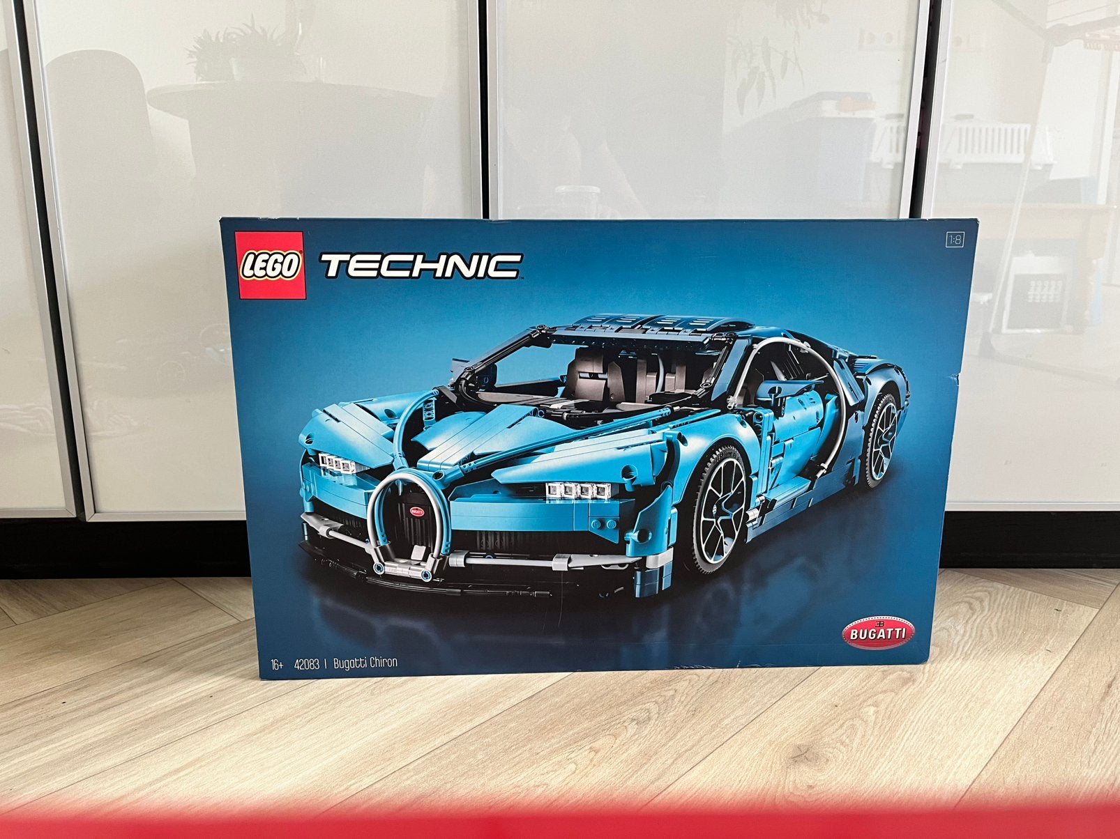Lego technic bugattie chiron 42083, Lego, Ophalen of Verzenden, Zo goed als nieuw, Technic