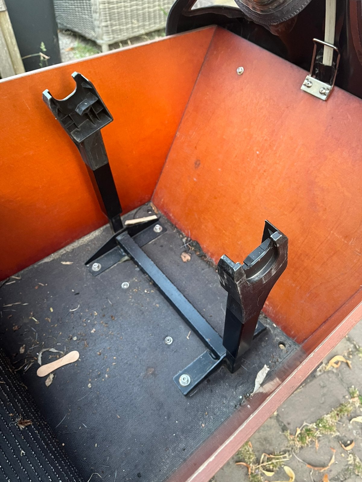 Maxicosi houder bakfiets, Fietsen en Brommers, Fietsen | Bakfietsen, Ophalen, Gebruikt, 1 kind