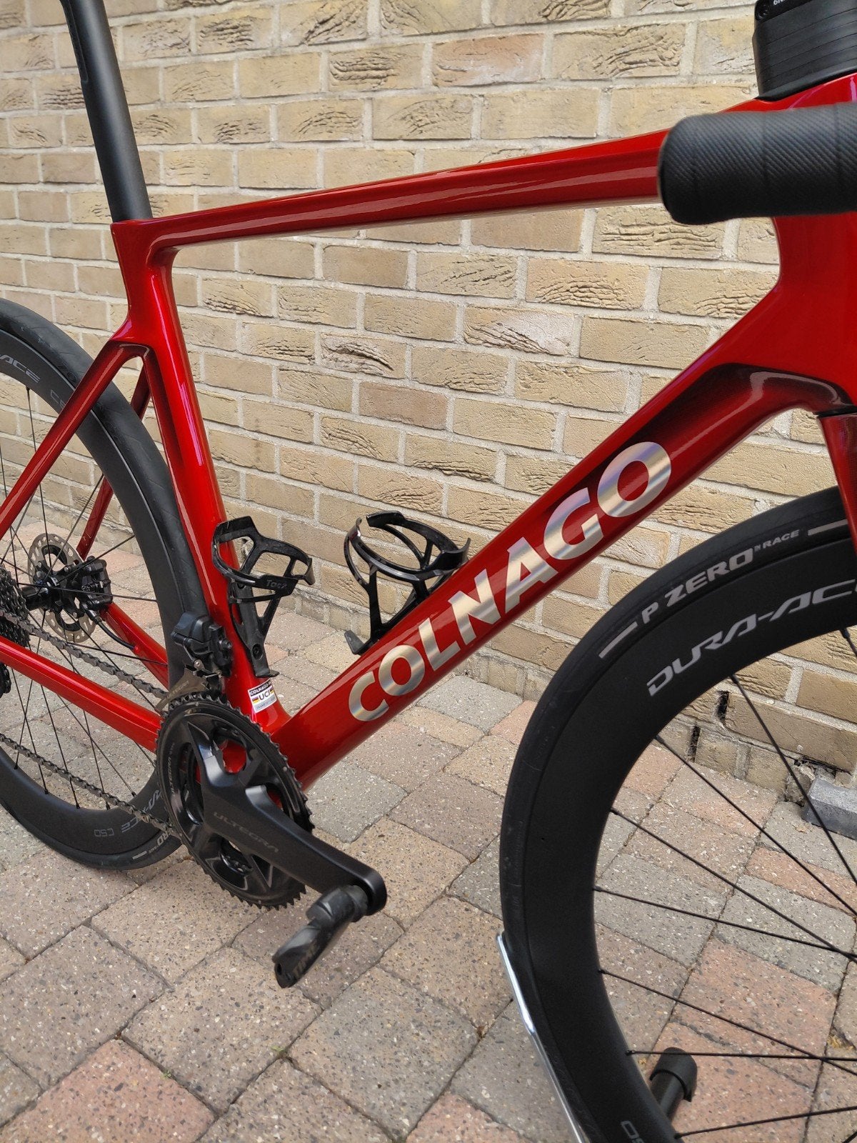 colnago v4, ultegra Di2 12 speed, zonder wielset, Carbon, Zo goed als nieuw, Meer dan 20 versnellingen, Schijfrem
