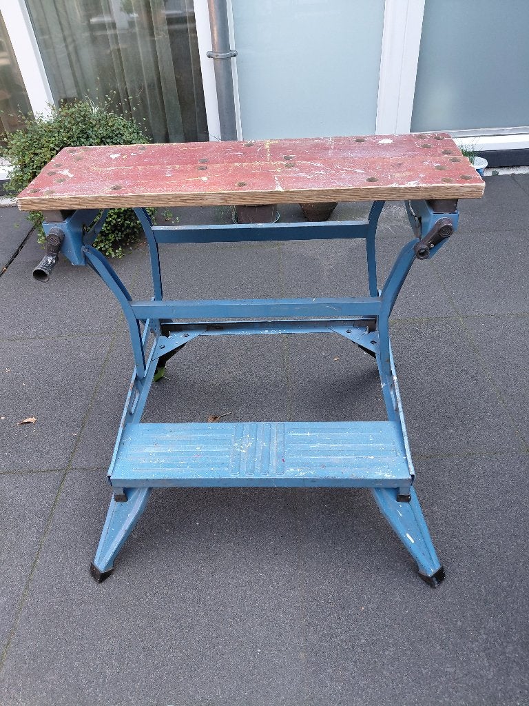 Black and Decker workmate, Doe-het-zelf en Verbouw, Ophalen, Gebruikt, Minder dan 70 cm, Inklapbaar