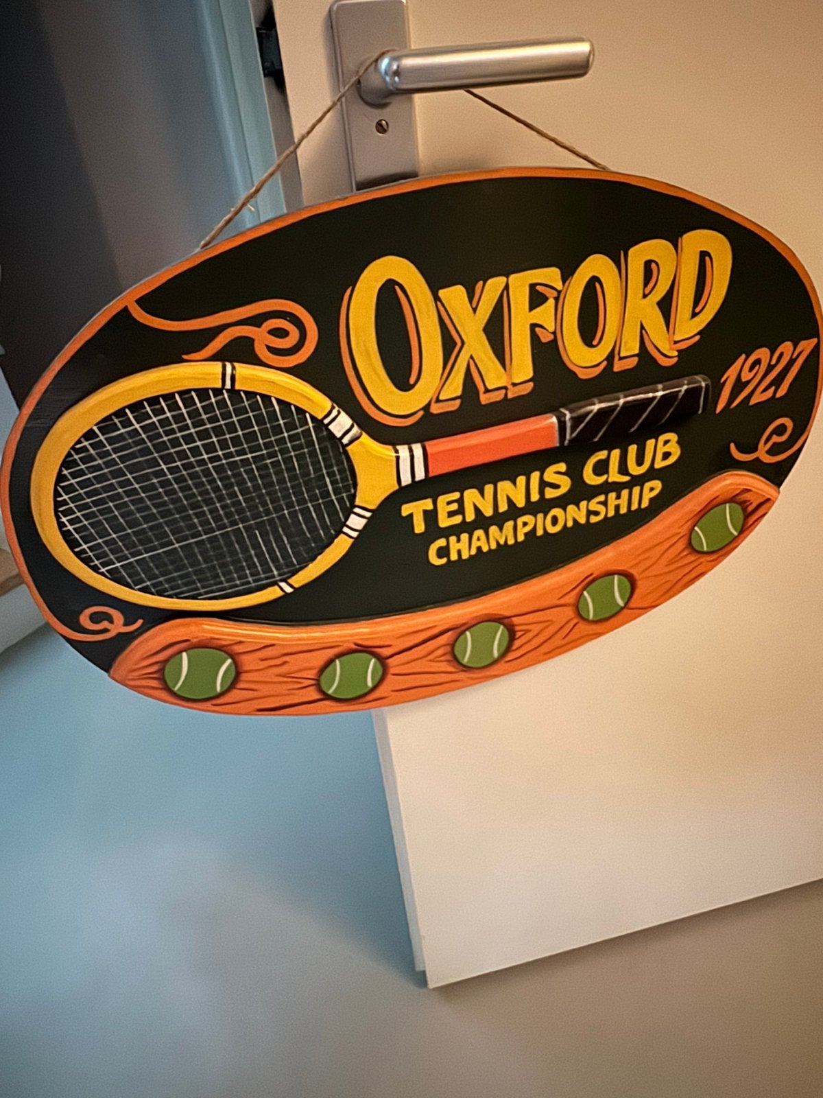 Tennis bord gemaakt op Bali, Ophalen of Verzenden