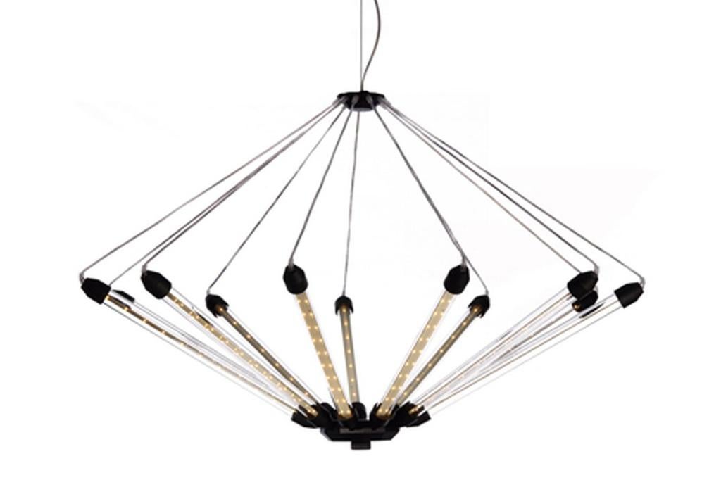 Hanglamp MOOOI Kroon 11, Huis en Inrichting, Lampen | Hanglampen, Ophalen of Verzenden, Gebruikt, Kunststof, 75 cm of meer