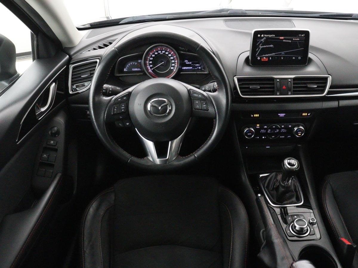 Mazda 3 2.0 GT-M Line | Achteruitrijcamera | Stoelverw. Crui, Auto's, Mazda, Voorwielaandrijving, 1998 cc, Gebruikt, 4 cilinders
