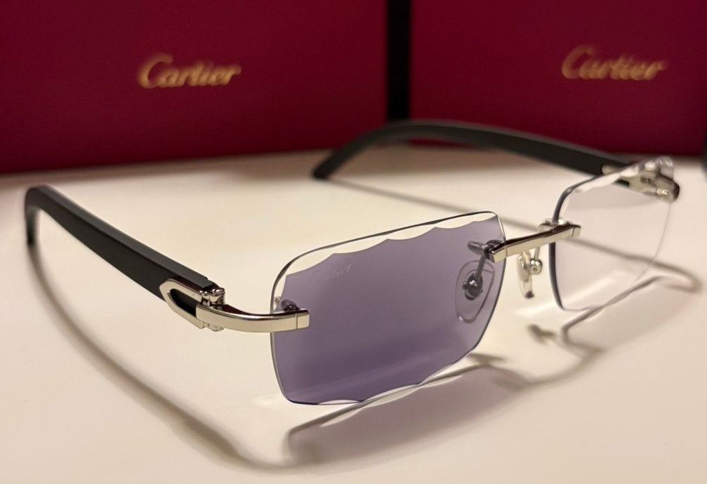 Cartier Zonnebrillen Buffalo Horn Picadilly C Panther (dita), Ophalen of Verzenden, Nieuw, Zwart, Overige merken