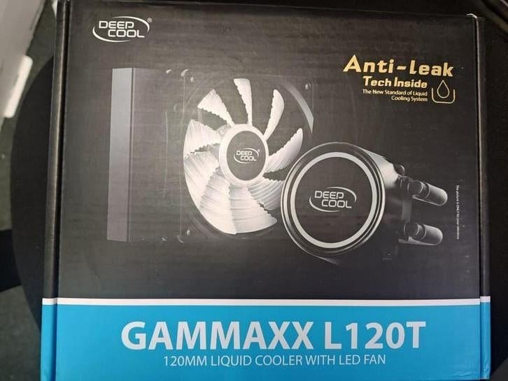 Deepcool Gammaxx L120T 120mm Liquid Cooler met LED Fan, Ophalen of Verzenden, Nieuw, Waterkoeling