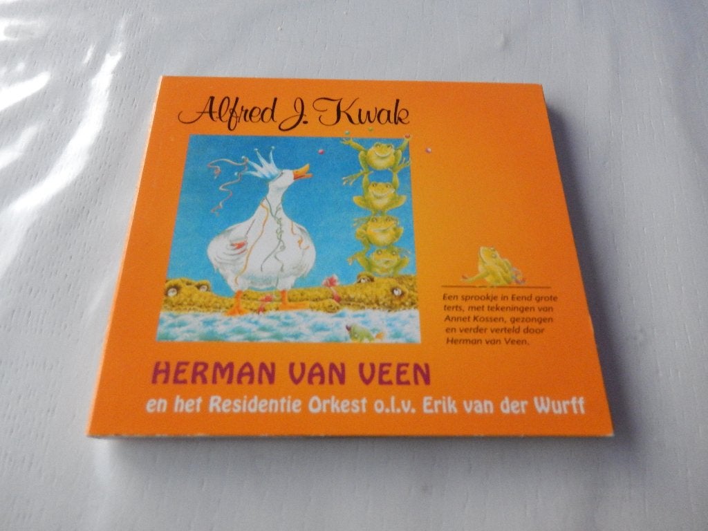 CD Herman van Veen - Alfred J. Kwak, Verzenden, Zo goed als nieuw, Muziek