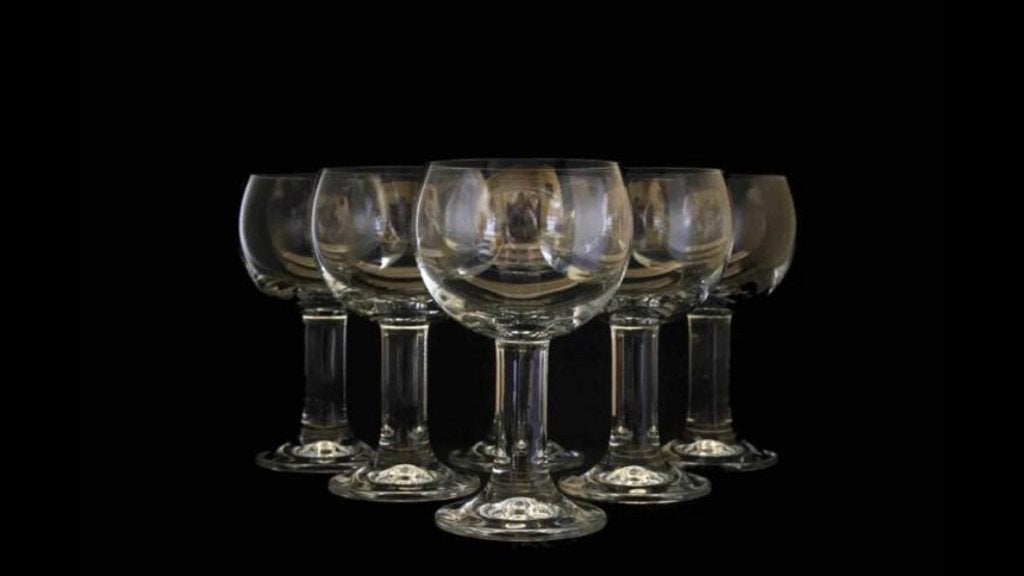 4 X Thomas Germany – Bourgondiër wijnglas – Colonna  89′-97′, Ophalen of Verzenden, Zo goed als nieuw, Overige typen