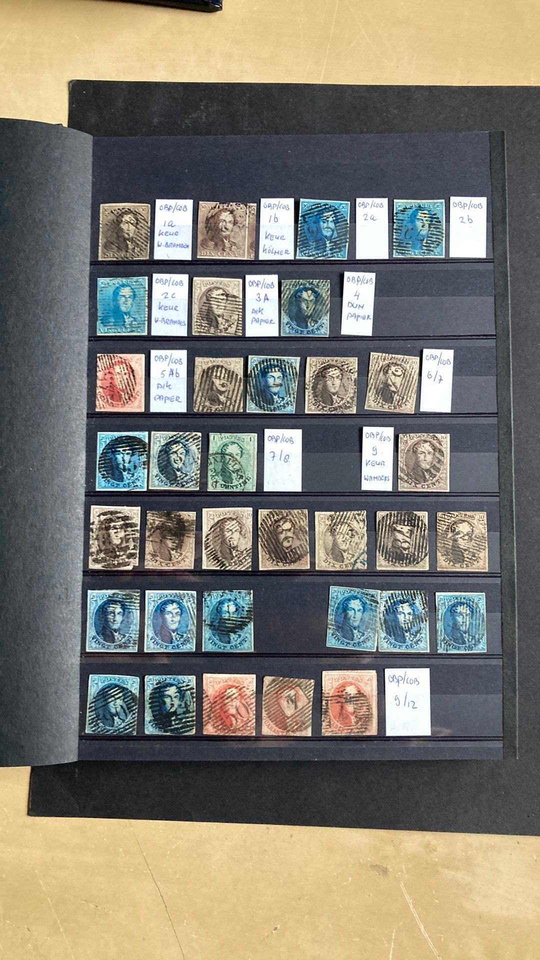 België, betere zegels voor 1945, Ophalen of Verzenden