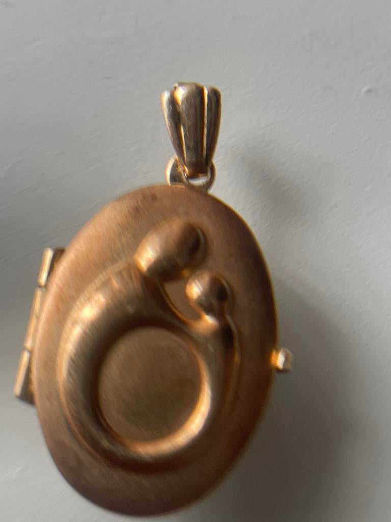 Te koop Gouden kettinghanger, Ophalen, Gebruikt, Goud, Goud