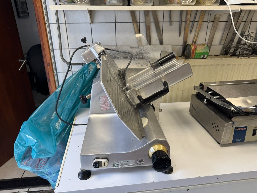 FAC F300E professionele vleessnijmachine (Made in Italy), Overige typen, Ophalen, Gebruikt, Overige merken