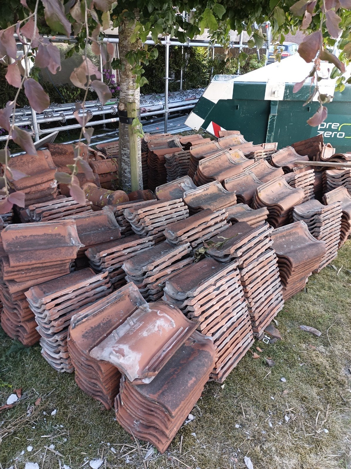 Gebruikte dakpannen JD Belfeld Made in Holland, Ophalen, Gebruikt, Steen of Klei, 15 m² of meer