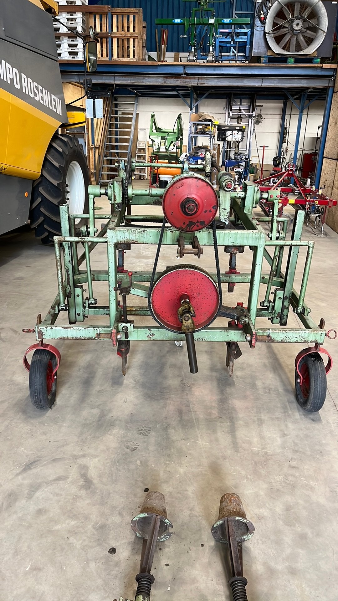 Ponsmachine preiponsmachine, Zakelijke goederen, Ophalen
