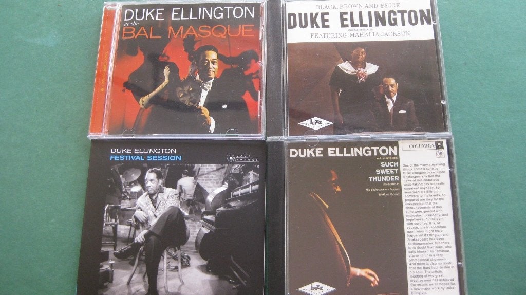 4 cd’s Duke Ellington, Cd's en Dvd's, Ophalen of Verzenden, Zo goed als nieuw, Jazz