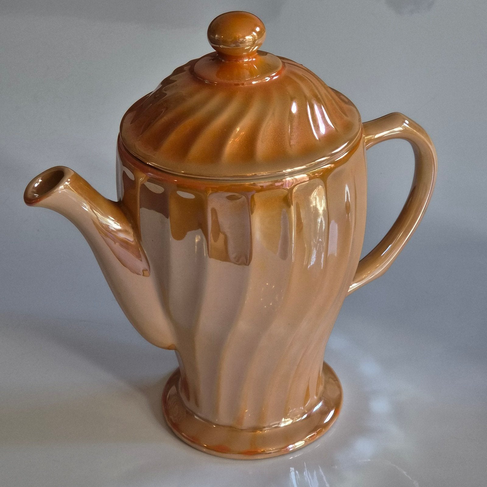 Anchor Hocking Luster koffiepot W-Germany 23 cm, Huis en Inrichting, Overige merken, Nieuw, Ophalen of Verzenden, Porselein